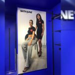 Photo d'une affiche publicitaire personnalisée